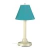 San Juan 30 in. Bisque Outdoor Table Lamp with Aruba Shade by Patio Living Concepts