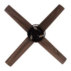 52 in. Indoor Antique Black Cage Ceiling Fan with Light Kit and Remote Control by Flint Garden -Flint Garden Online Store black flint garden ceiling fans with lights f6288110vfg 44 1000