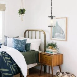 5.9 in. 1-Light Matte Black Farmhouse Mini Hanging Pendant Kitchen Light with Glass Shade by Flint Garden 15 5.9 in. 1-Light Matte Black Farmhouse Mini Hanging Pendant Kitchen Light with Glass Shade by Flint Garden -Flint Garden Online Store black flint garden pendant lights fghlh 27103 1bkfg 31 1000