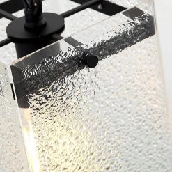 5.9 in. 1-Light Matte Black Farmhouse Mini Hanging Pendant Kitchen Light with Glass Shade by Flint Garden 13 5.9 in. 1-Light Matte Black Farmhouse Mini Hanging Pendant Kitchen Light with Glass Shade by Flint Garden -Flint Garden Online Store black flint garden pendant lights fghlh 27103 1bkfg 44 1000