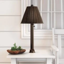 Flint Garden Online Store -Flint Garden Online Store bronze patio living concepts outdoor table lamps 12777 e1 1000