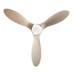 56 in. Integrated LED Indoor Brushed Nickel Downrod Mount Ceiling Fan with Light and Remote Control by Flint Garden -Flint Garden Online Store brushed nickel flint garden ceiling fans with lights bbhtd20166efg 1d 1000