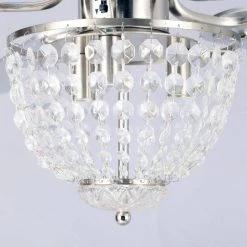 52 in. Indoor Brushed Nickel Ceiling Fan with Light Kit and Remote Control by Flint Garden 10 52 in. Indoor Brushed Nickel Ceiling Fan with Light Kit and Remote Control by Flint Garden -Flint Garden Online Store brushed nickel flint garden ceiling fans with lights fgbbt52 8010bnfg 44 1000