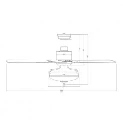 52 in. Indoor Matte Black Reversible 5-Blade Ceiling Fan with Light Kit and Remote Control by Flint Garden 15 52 in. Indoor Matte Black Reversible 5-Blade Ceiling Fan with Light Kit and Remote Control by Flint Garden -Flint Garden Online Store matte black flint garden ceiling fans with lights fgf6286110vfg 76 1000