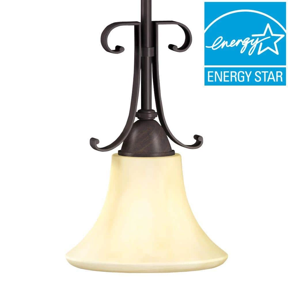 Swain 1-Light Oil-Rubbed Bronze Mini Pendant by Aspects 2 Swain 1-Light Oil-Rubbed Bronze Mini Pendant by Aspects - Image 2