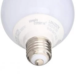 40-Watt Equivalent G25 Dimmable Contractor Pack Quick Install LED Light Bulb (60-Pack) by Simply Conserve -Flint Garden Online Store simply conserve led light bulbs lh06g252700kc60 4f 1000