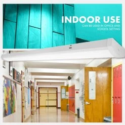 30/40/50-Watt 40/64/96-Watt Equivalent Integrated LED White 48 in. Wraparound Light 3500/4000/5000K by Simply Conserve 12 30/40/50-Watt 40/64/96-Watt Equivalent Integrated LED White 48 in. Wraparound Light 3500/4000/5000K by Simply Conserve -Flint Garden Online Store simply conserve wraparound lights l30 50 wrp 35 50 4ft d adj 120 277 fa 1000