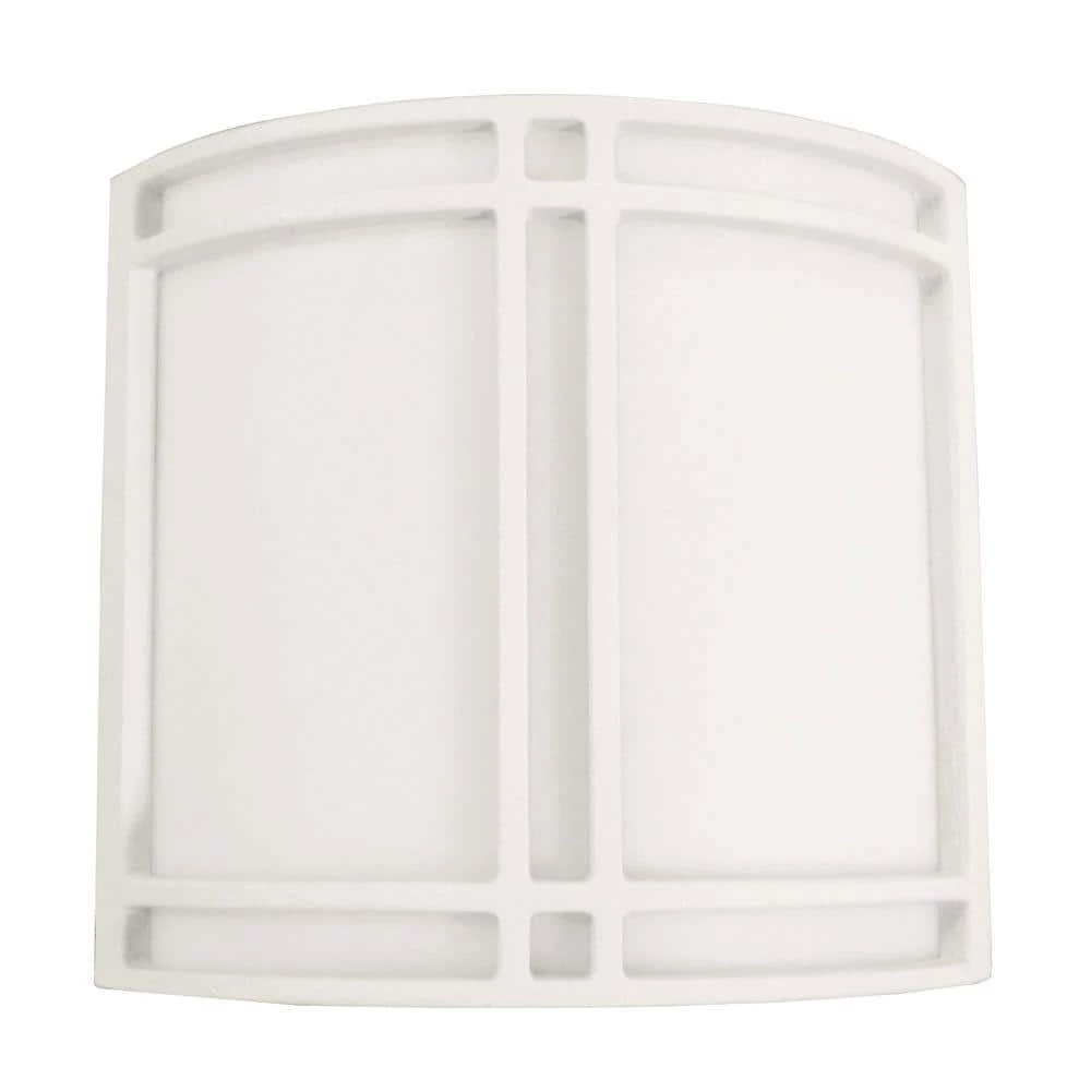 Multi-Use 2-Light White Fluorescent Surface Mount Sconce by Aspects 1 Multi-Use 2-Light White Fluorescent Surface Mount Sconce by Aspects
