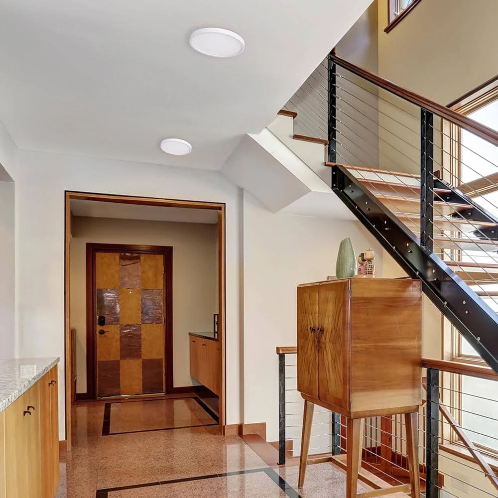 EdgeRound 12 in. White Integrated LED Flush Mount by Aspects 2 EdgeRound 12 in. White Integrated LED Flush Mount by Aspects - Image 2