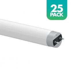 Flint Garden Online Store 10 15-Watt/32-Watt Equivalent 4 ft. Linear T8 Type A LED Tube Light Bulb, CoolWhite Light 4000K, 25-pack by Simply Conserve