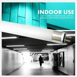 25-Watt/54-Watt Equivalent 45.8 in. Linear T5 Type B Double-End Bypass LED Tube Light Bulb, Daylight 5000K, 25-pack by Simply Conserve -Flint Garden Online Store white simply conserve led tube lights l25t5g50bde fa 1000